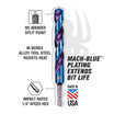 Spyder 5/64 x 2-1/2 HSS Twist Drill Bit Stinger™ Mach-Blue™