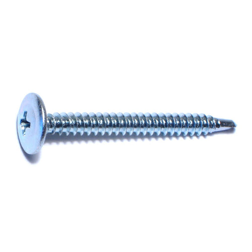 Monster Fastener Zinc Plated Steel Modified Phillips Truss Head Self-Drilling Screws