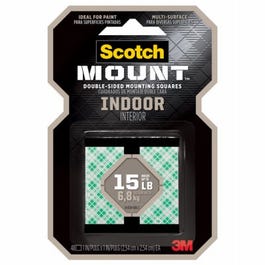 Indoor Mounting Squares, Foam, 48-Ct.