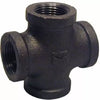 Mueller Black Cross 150# Malleable Iron Threaded Fittings 1/2