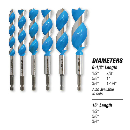 Spyder Stinger™ Power Bit™ 1-1/4 X 6-1/2