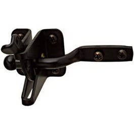 Black Satin Gate Latch