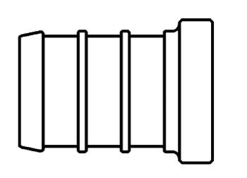 American Granby PEX Brass Plug NL 3/4