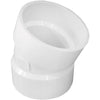 Charlotte Pipe 4 In. 22-1/2D DWV PVC Elbow