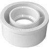 Charlotte Pipe 6 In. SPG x 4 In. Hub Schedule 40 DWV Reducing PVC Bushing