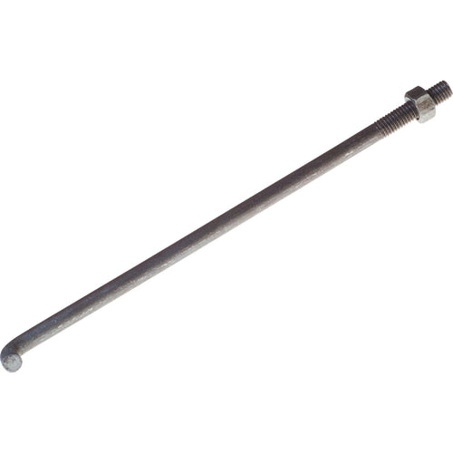 Grip-Rite 1/2 In. x 16 In. Galvanized Foundation Anchor Bolt with Nut & Washer (50 Ct.)