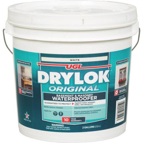 Drylok White Latex Masonry Waterproofer, 2 Gal.