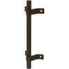Delaney Hardware 7-3/4 in. Black Barn Door Hardware Tubular H32 Pull Handle, (7-3/4, Black)