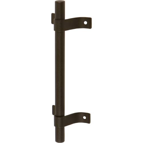 Delaney Hardware 7-3/4 in. Black Barn Door Hardware Tubular H32 Pull Handle, (7-3/4, Black)