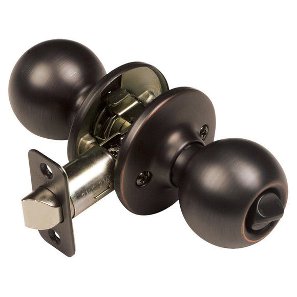 Design House Ball Bronze Privacy Door Knob