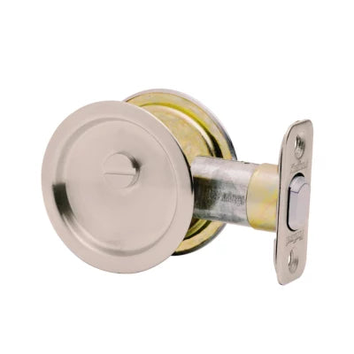 Kwikset Round Pocket Door Lock