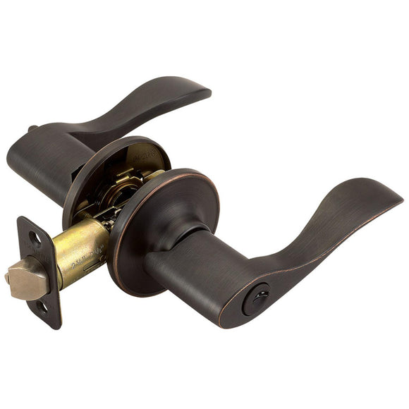 Design House Springdale Bronze 2-Way Latch Door Lever